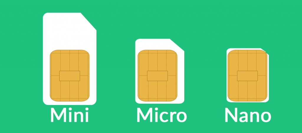 What Are All The Different SIM Card Sizes?